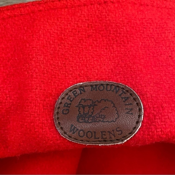 Vintage Green Mountain Woolen Reversible Bomber Varsity Style Jacket Medium - Picture 6 of 13